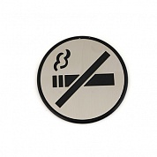 Табличка No Smoking (курить запрещено) Apecs SP-03-INOX нержавейка